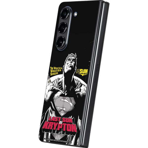 DC Comics Superman Last Son of Krypton Galaxy Z Fold5 5G Skin